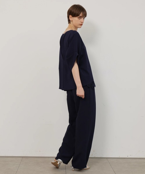 CADUNE(カデュネ)の「タックストレートパンツ(その他パンツ・レディース・ホワイト/ネイビー・38/36/34)」の15枚目の写真
