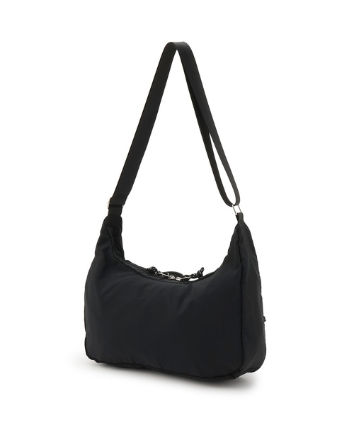 LOVETOXIC(ラブトキシック)の「【LTXC】ダブルポケットナイロンショルダー(ショルダーバッグ・キッズ・オフホワイト/シルバー/ブラック・F)」の12枚目の写真
