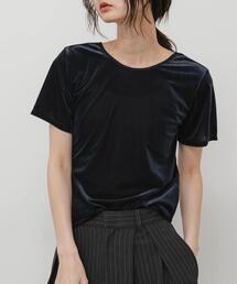 SENSE OF PLACE by URBAN RESEARCH | 2WAYシシュウベロアTシャツ(Tシャツ/カットソー)