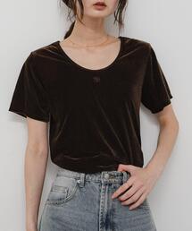 SENSE OF PLACE by URBAN RESEARCH | 2WAYシシュウベロアTシャツ(Tシャツ/カットソー)