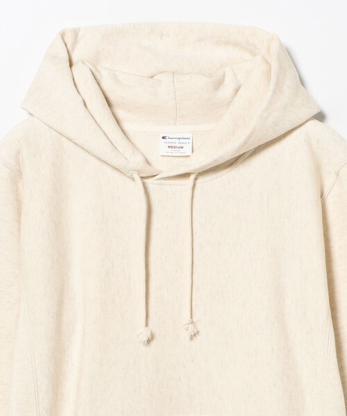 Ray BEAMS（レイビームス）の「【別注】Champion / フーディー スウェット ワンピース（ワンピース・レディース・ナチュラル/ネイビー・SMALL/MEDIUM）」の20枚目の写真