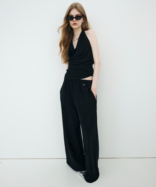 JOSE MOON(ジョゼムーン)の「DRAPE BIO CUTSEW/ドレープバイオカットソー(Tシャツ/カットソー・レディース・ブラック/グレー/ホワイト・FREE)」の10枚目の写真
