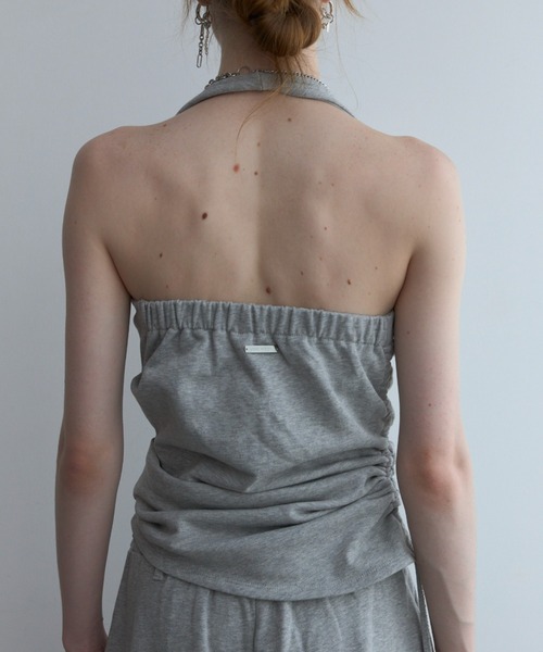JOSE MOON(ジョゼムーン)の「DRAPE BIO CUTSEW/ドレープバイオカットソー(Tシャツ/カットソー・レディース・ブラック/グレー/ホワイト・FREE)」の22枚目の写真