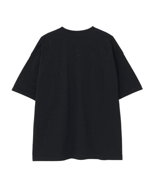 L.H.P(エルエイチピー)の「MAVYTH/メヴィス/RHINESTONE TEE(Tシャツ/カットソー・レディース・ブラック/ホワイト・L/M/XL)」の5枚目の写真