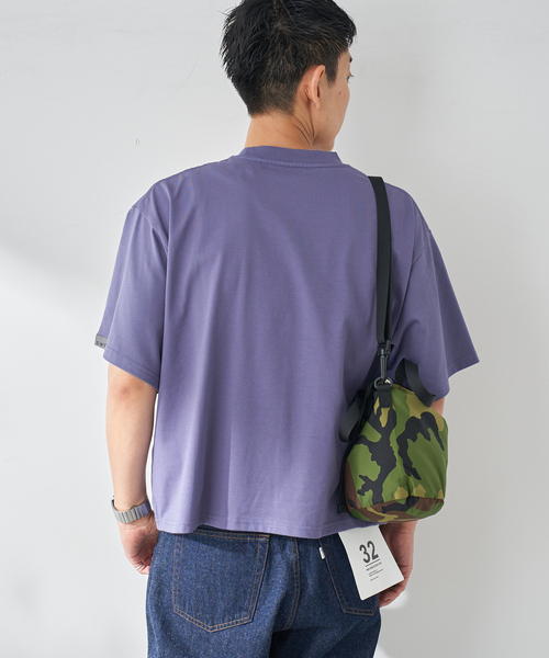 B.C STOCK(ベーセーストック)の「C.H.G. レイカン Tシャツ(Tシャツ/カットソー・メンズ・ブラック/パープル/カーキ/ベージュ/ホワイト/ブルー系その他・MEDIUM/LARGE)」の10枚目の写真