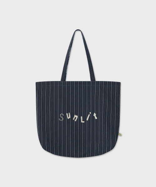 SUNLIT（サンリット）の「サンリットリバーシブルエコバッグ（ネイビー）（エコバッグ/サブバッグ・レディース・その他・FREE）」の2枚目の写真