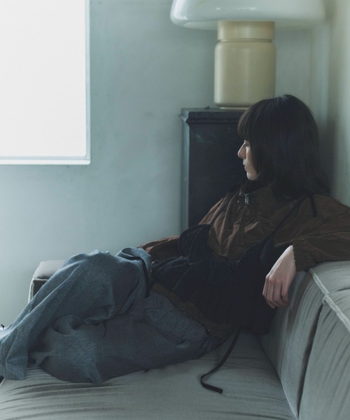 flaeu(フラユ)の「Check Wide Tuck Pants(その他パンツ・レディース・グレー/ベージュ・FREE)」の6枚目の写真