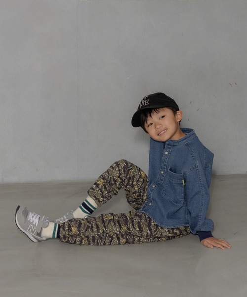 MAKE YOUR DAY(メイクユアデイ)の「パラシュートパンツ■80~140cm(その他パンツ・キッズ・カーキ/ブラック・140/80/90/100/110/120/130)」の8枚目の写真