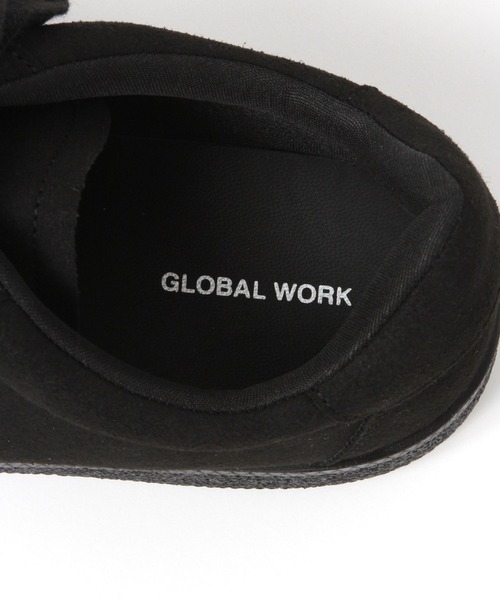 GLOBAL WORK(グローバルワーク)の「エアかるレースアップスニーカー/1032156(スニーカー・メンズ・グレー/ベージュ/ブラック・MEDIUM/LARGE/SMALL)」の13枚目の写真