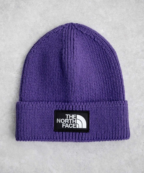 THE NORTH FACE(ザノースフェイス)の「THE NORTH FACE ザ・ノースフェイス TNF LOGO BOX CUFFED BNE ワンポイントロゴボックスカフビーニー/ニット帽(ニットキャップ/ビーニー・メンズ・グリーン/ワイン/ベージュ/ピンク/グレー/パープル/ネイビー/ブラック・FREE)」の6枚目の写真