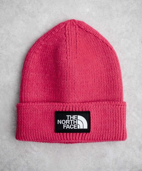 THE NORTH FACE(ザノースフェイス)の「THE NORTH FACE ザ・ノースフェイス TNF LOGO BOX CUFFED BNE ワンポイントロゴボックスカフビーニー/ニット帽(ニットキャップ/ビーニー・メンズ・グリーン/ワイン/ベージュ/ピンク/グレー/パープル/ネイビー/ブラック・FREE)」の7枚目の写真