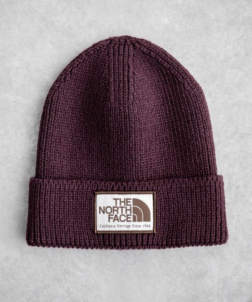 THE NORTH FACE(ザノースフェイス)の「THE NORTH FACE ザ・ノースフェイス TNF LOGO BOX CUFFED BNE ワンポイントロゴボックスカフビーニー/ニット帽(ニットキャップ/ビーニー・メンズ・グリーン/ワイン/ベージュ/ピンク/グレー/パープル/ネイビー/ブラック・FREE)」の8枚目の写真