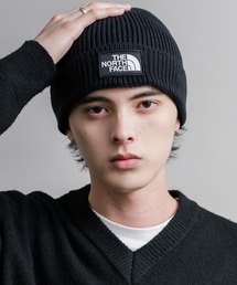 THE NORTH FACE | THE NORTH FACE ザ・ノースフェイス TNF LOGO BOX CUFFED BNE ワンポイントロゴボックスカフビーニー/ニット帽(ニットキャップ/ビーニー)