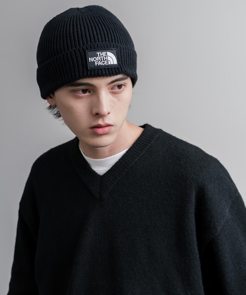 THE NORTH FACE(ザノースフェイス)の「THE NORTH FACE ザ・ノースフェイス TNF LOGO BOX CUFFED BNE ワンポイントロゴボックスカフビーニー/ニット帽(ニットキャップ/ビーニー・メンズ・グリーン/ワイン/ベージュ/ピンク/グレー/パープル/ネイビー/ブラック・FREE)」の10枚目の写真