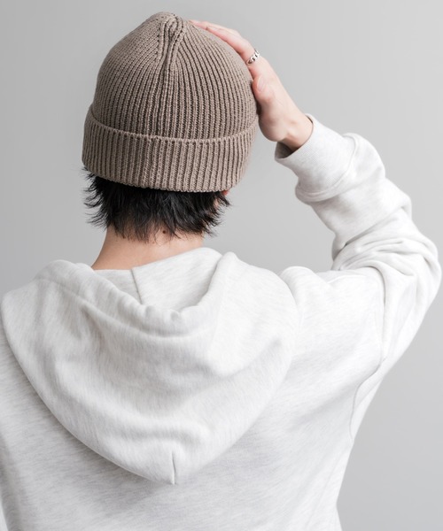 THE NORTH FACE(ザノースフェイス)の「THE NORTH FACE ザ・ノースフェイス TNF LOGO BOX CUFFED BNE ワンポイントロゴボックスカフビーニー/ニット帽(ニットキャップ/ビーニー・メンズ・グリーン/ワイン/ベージュ/ピンク/グレー/パープル/ネイビー/ブラック・FREE)」の16枚目の写真