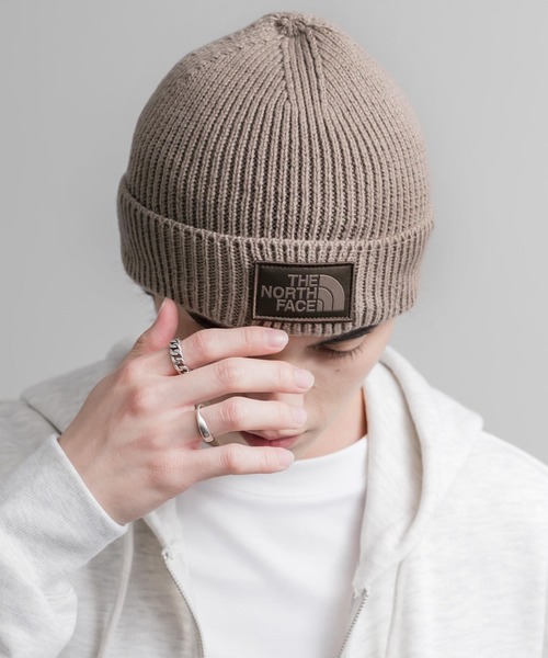 THE NORTH FACE(ザノースフェイス)の「THE NORTH FACE ザ・ノースフェイス TNF LOGO BOX CUFFED BNE ワンポイントロゴボックスカフビーニー/ニット帽(ニットキャップ/ビーニー・メンズ・グリーン/ワイン/ベージュ/ピンク/グレー/パープル/ネイビー/ブラック・FREE)」の17枚目の写真