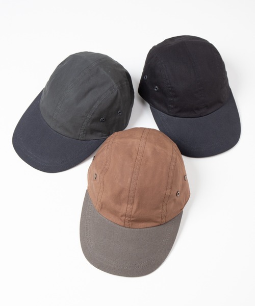 RACAL（ラカル）の「4panel 90s Hunting Long-bill Cap / 4パネルハンティングロングビルキャップ（キャップ・メンズ・カーキ/ブラウン/ブラック・FREE）」の5枚目の写真