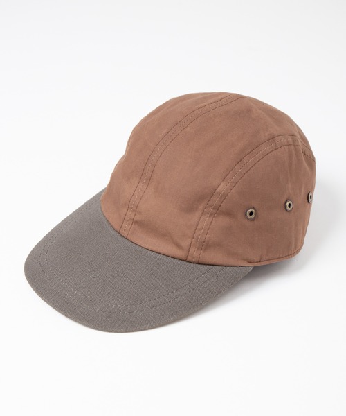 RACAL（ラカル）の「4panel 90s Hunting Long-bill Cap / 4パネルハンティングロングビルキャップ（キャップ・メンズ・カーキ/ブラウン/ブラック・FREE）」の6枚目の写真