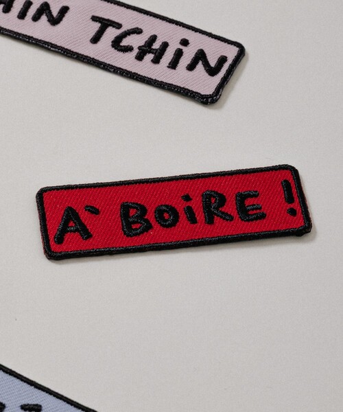 Camille de Cussac for SALON】アイロン刺繍ワッペン 小（その他雑貨