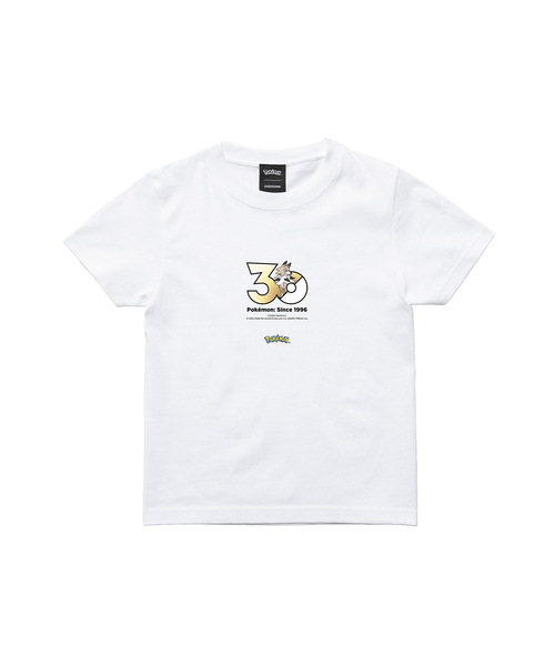 ZOZOSPOT(ゾゾスポット)の「Pokemon 30th Anniversary 1025 T-shirt 「ルガルガン(まひるのすがた)」(Tシャツ/カットソー・レディース・ホワイト・SMALL/MEDIUM/LARGE/X-LARGE/XX-LARGE/XXX-LARGE/100cm/110cm/120cm/130cm/140cm/150cm/160cm)」の2枚目の写真