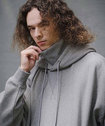 mpa4234- High Neck Hoodie Sweat ハイネックパーカー(A77026cmb)