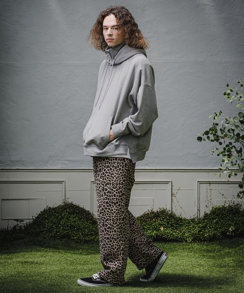 CAMBIO(カンビオ)の「mpa4234- High Neck Hoodie Sweat ハイネックパーカー(A77026cmb)(パーカー・メンズ・ブラウン系その他/ミックスグレー/ブラック/ライトベージュ・L/M/S)」の22枚目の写真