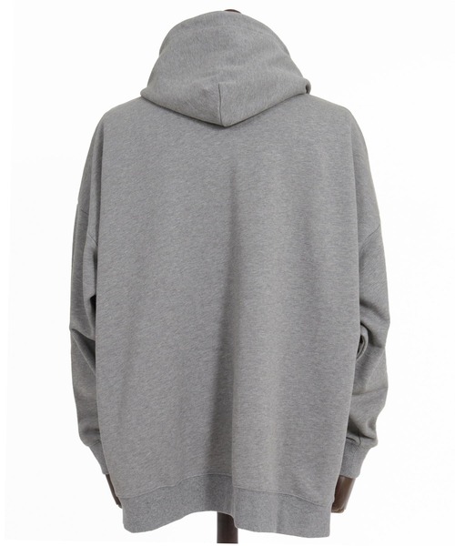 CAMBIO(カンビオ)の「mpa4234- High Neck Hoodie Sweat ハイネックパーカー(A77026cmb)(パーカー・メンズ・ブラウン系その他/ミックスグレー/ブラック/ライトベージュ・L/M/S)」の7枚目の写真