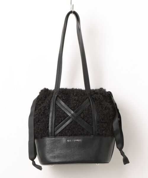 JILL STUART（ジルスチュアート）の「JILL STUART(ジル スチュアート)　プードル　トート（ハンドバッグ・レディース・モカ/クリーム/ブラック/グレー・FREE）」の2枚目の写真
