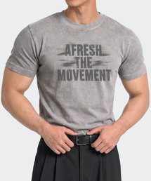 AFRESH（アフレッシュ）の「グラフィックPIGMENTマッスルフィットショートスリーブ_2color（Tシャツ/カットソー）」