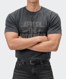 AFRESH（アフレッシュ）の「グラフィックPIGMENTマッスルフィットショートスリーブ_2color（Tシャツ/カットソー）」