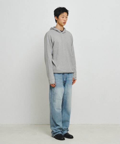 ENDOOR(エンドア)の「スカー フィンガーホールパーカー(グレー)(パーカー・レディース・MD.Gray・LARGE/MEDIUM)」の3枚目の写真