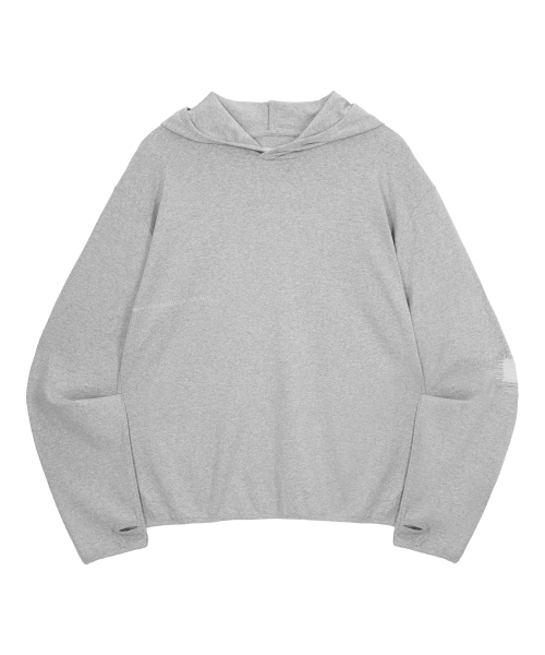 ENDOOR(エンドア)の「スカー フィンガーホールパーカー(グレー)(パーカー・レディース・MD.Gray・LARGE/MEDIUM)」の9枚目の写真
