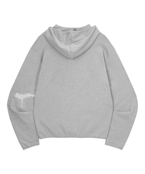 ENDOOR(エンドア)の「スカー フィンガーホールパーカー(グレー)(パーカー・レディース・MD.Gray・LARGE/MEDIUM)」の10枚目の写真