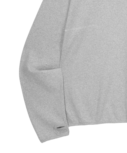 ENDOOR(エンドア)の「スカー フィンガーホールパーカー(グレー)(パーカー・レディース・MD.Gray・LARGE/MEDIUM)」の12枚目の写真