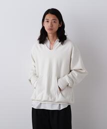 YLEVE / ORGANIC COTTON SUN FADED SWEAT HOODIE