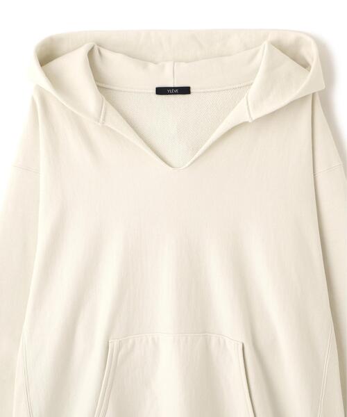 YLEVE(イレーヴ)の「YLEVE / ORGANIC COTTON SUN FADED SWEAT HOODIE(Tシャツ/カットソー・メンズ・ベージュ・5)」の4枚目の写真