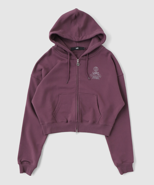 LMCの「LMC / エルエムシー WM SIGNATURE COMBO ZIP-UP HOODIE(パーカー・メンズ・パープル・SMALL)」の1枚目の写真