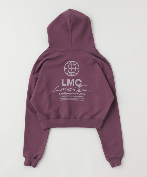 LMCの「LMC / エルエムシー WM SIGNATURE COMBO ZIP-UP HOODIE(パーカー・メンズ・パープル・SMALL)」の2枚目の写真