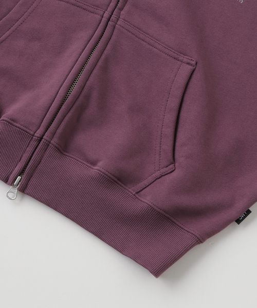 LMCの「LMC / エルエムシー WM SIGNATURE COMBO ZIP-UP HOODIE(パーカー・メンズ・パープル・SMALL)」の4枚目の写真