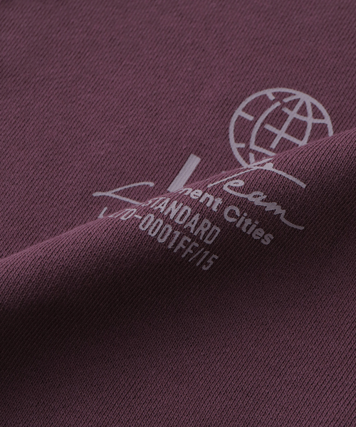 LMCの「LMC / エルエムシー WM SIGNATURE COMBO ZIP-UP HOODIE(パーカー・メンズ・パープル・SMALL)」の6枚目の写真