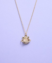 gargle（ガーグル）の「gargle ガーグル：宇宙シリーズ　ネコ土星　猫　ねこ　ネックレス（ネックレス）」
