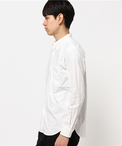 Denime（ドゥニーム）の「OXFORD BD SHIRT/オックスフォードボタンダウンシャツ（シャツ/ブラウス・メンズ・サックスブルー/ホワイト/イエロー・LARGE/X-LARGE/MEDIUM）」の10枚目の写真