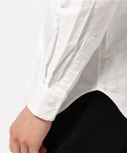 Denime（ドゥニーム）の「OXFORD BD SHIRT/オックスフォードボタンダウンシャツ（シャツ/ブラウス・メンズ・サックスブルー/ホワイト/イエロー・LARGE/X-LARGE/MEDIUM）」の13枚目の写真