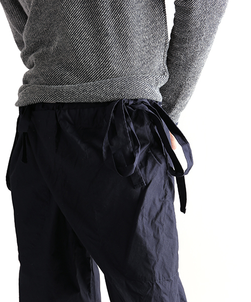 MONITALY モニタリー リメイクパンツ　34 USA製 MONITALY（モニタリー）の「MONITALY | スウェットパンツ BLACK