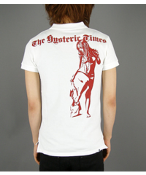 The Hysteric Times ポロシャツ ホワイト　ヒスガール　Lサイズ 楽天市場】HYSTERIC GLAMOUR（ポロシャツ｜トップス）：メンズ
