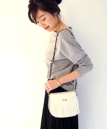 Spick & Span |  【INNUE】 フロントフリンジミニポシェット◆(ショルダーバッグ)