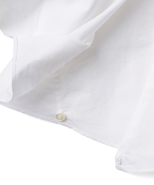 ESTNATION（エストネーション）の「ESTNATION カシュクールシャツ（シャツ/ブラウス・レディース・ホワイト/ブルー系その他/ライトブルー・38/36）」の4枚目の写真