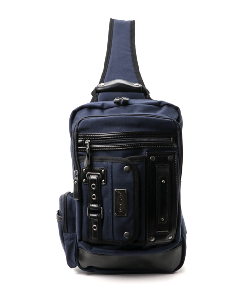 DEVICE(デバイス)の「DEVICE デバイスフォルマリッチ ビジネス メガ ボディバッグ ショルダーバッグ(ボディバッグ/ウエストポーチ・メンズ・グレー/ブラック/ネイビー・FREE)」の19枚目の写真