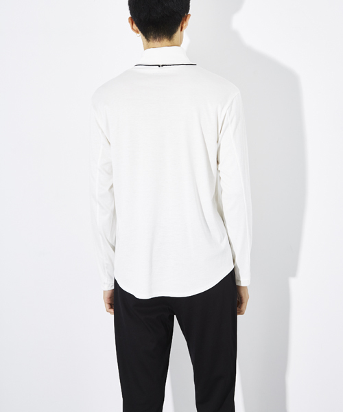 STUDIOUS(ステュディオス)の「プレミアムスムースタートルネックロンT(Tシャツ/カットソー・メンズ・グレー/ブラック/ホワイト・2/3/1)」の19枚目の写真
