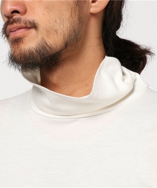 STUDIOUS(ステュディオス)の「プレミアムスムースタートルネックロンT(Tシャツ/カットソー・メンズ・グレー/ブラック/ホワイト・2/3/1)」の9枚目の写真